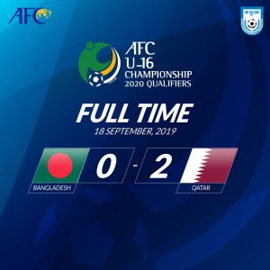 কাতার বাংলাদেশ ফলাফল