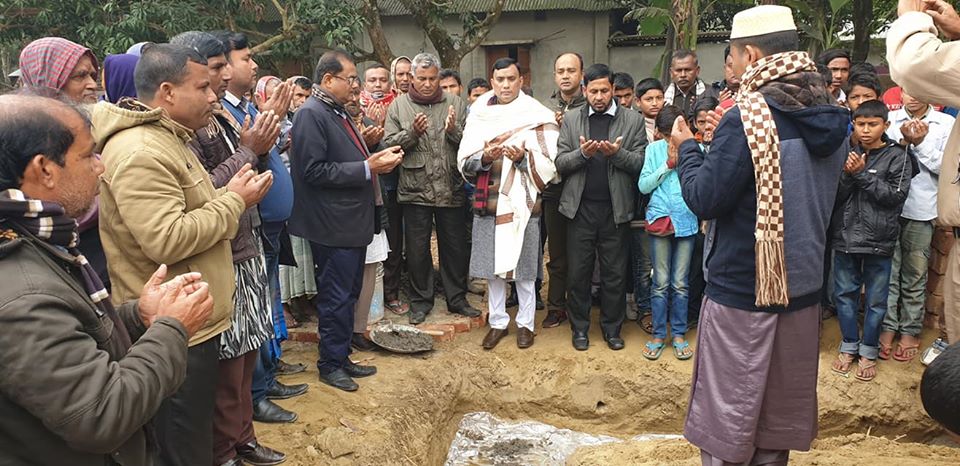 Thakurgaon mousque work inauguration pic-1