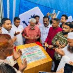 কিশোরগঞ্জে রাস্তা নির্মাণ কাজের ভিত্তিপ্রস্তর স্থাপন ও কৃষি যন্ত্রপাতি হস্তান্তর